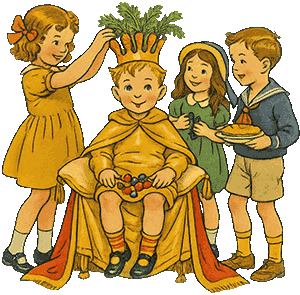 Crown the King with Carrot Tops