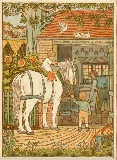 Is John Smith Within? Illustration by F.D. Bedford