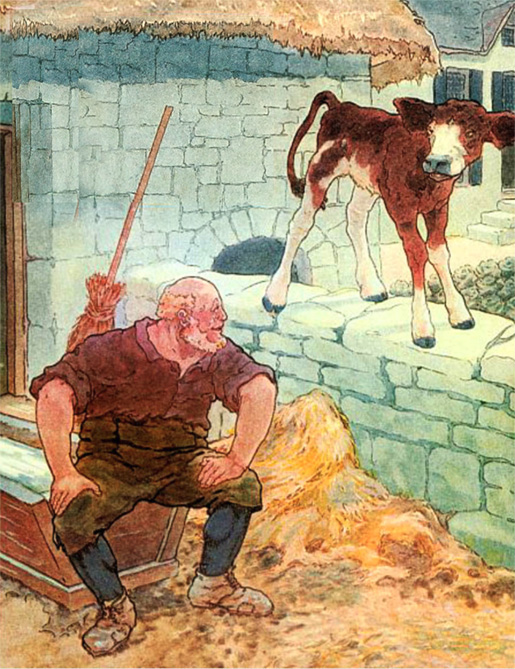 There Was an Old Man, and He Had a Calf