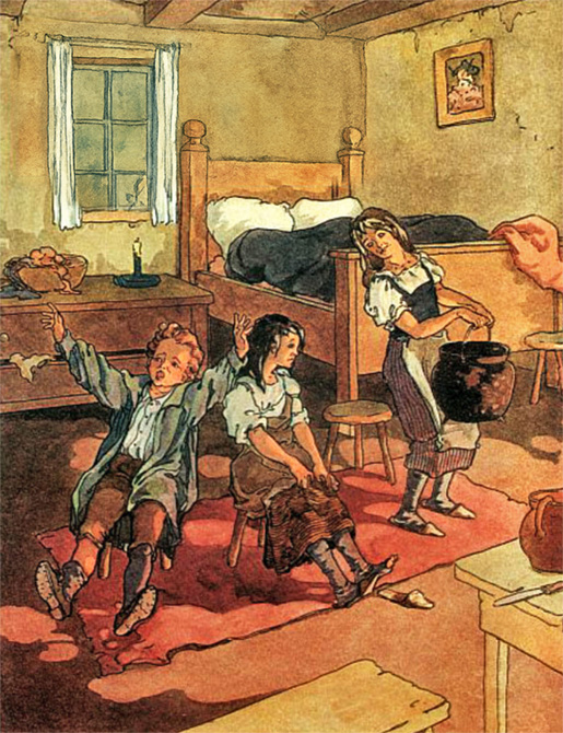 “To Bed, to Bed,” Says Sleepy Head