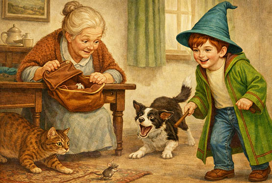 Miss Jane Had a Bag, Remy visit